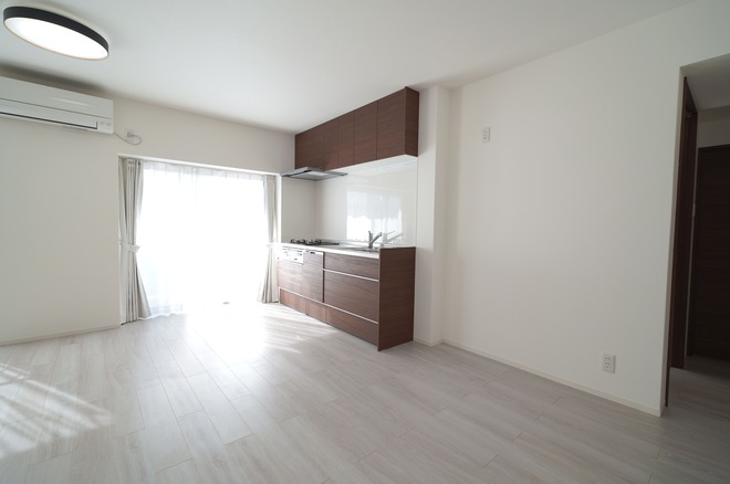 姫路市飾磨区の築49年手狭な3DK中古マンションを1LDKへフルリノベーション！贅沢な一人暮らし、夫婦二人暮らしのシニア世帯のお部屋へ