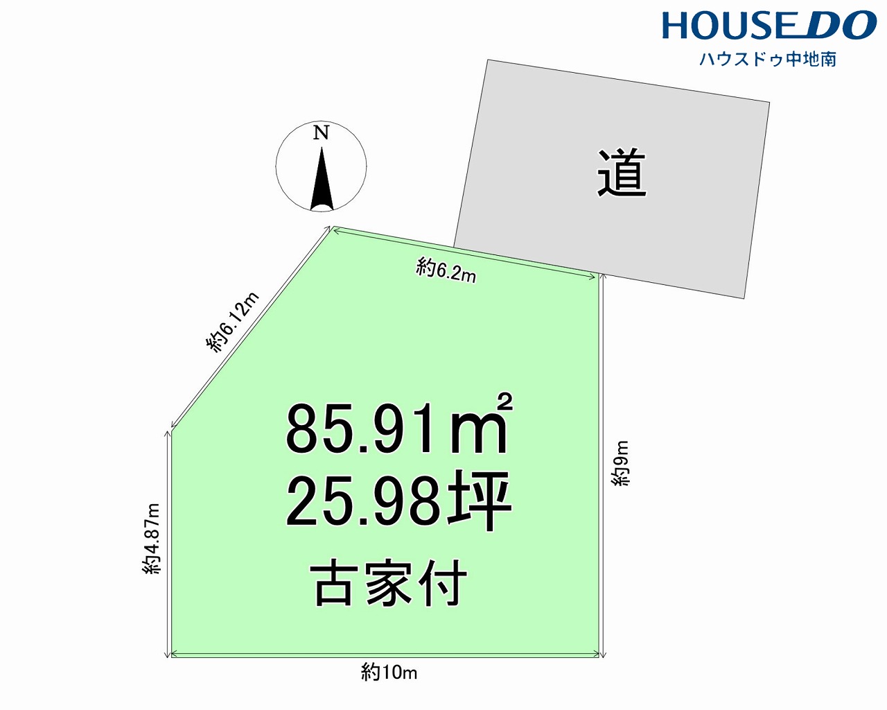 芦屋市三条町　【85.91㎡(25.98坪)】